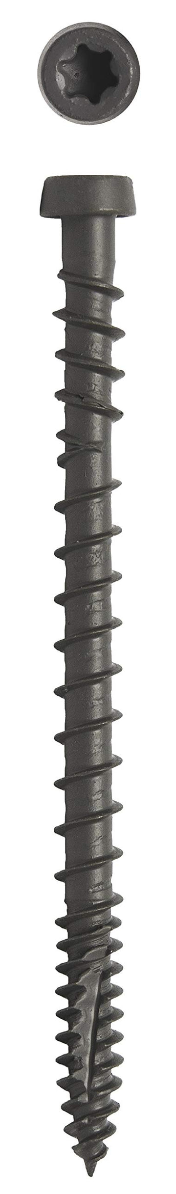 Big Timber CD10234GST #10 x 2-3/4 in. Graystone Star Drive Trim Head Composite Deck Screw 1750 Pack